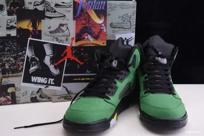 HYPE Oregon Jordan Ducks 5 CK6631-307 SE Air 0502